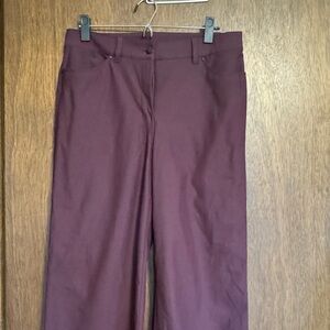 Lululemon Women's Wide-Leg Pants in Deep Burgundy